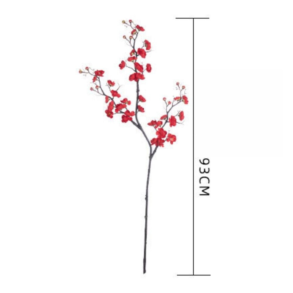 【森林海】仿真梅花 仿真花 梅花裝飾 新年過年擺設 喜慶花藝 佈置花材-細節圖7