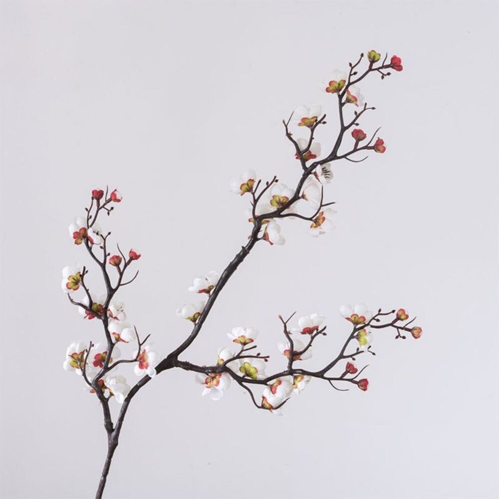 【森林海】仿真梅花 仿真花 梅花裝飾 新年過年擺設 喜慶花藝 佈置花材-細節圖9