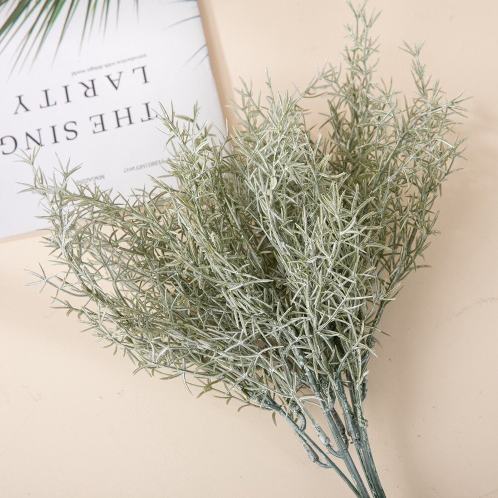 【森林海】仿真香草 植物盆栽 拍照道具 綠植假花 仿真綠葉 擺拍裝飾 設計師款-細節圖3