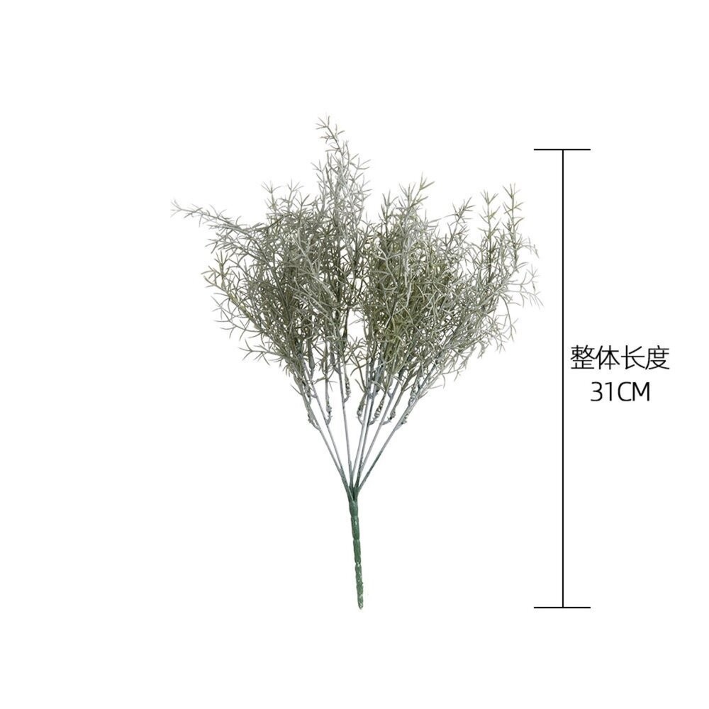 【森林海】仿真香草 植物盆栽 拍照道具 綠植假花 仿真綠葉 擺拍裝飾 設計師款-細節圖4