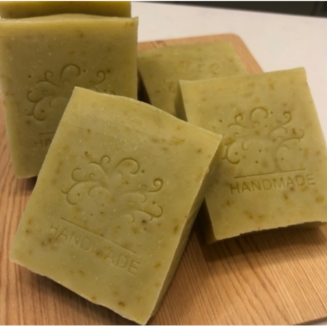 清新檸檬皂 冷製手工皂（無添加香精）買六送一-細節圖2