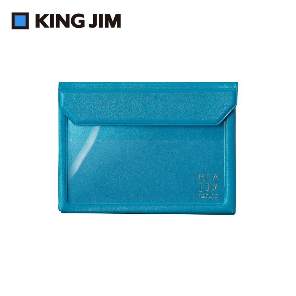 【KING JIM】FLATTY多用途收納袋 A6  (多色) 5360-細節圖5
