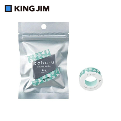 【KING JIM】TEPRA LITE 熱感式標籤薄膜自黏膠帶 11mm(圖案)