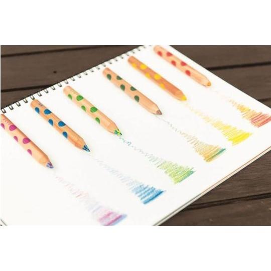 日本製 KOKUYO MIX雙色色鉛筆 混色色鉛筆 附削鉛筆器 10色/20色-細節圖7