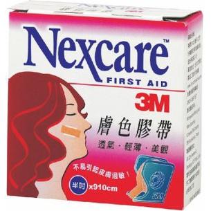 3M Nexcare 半吋膚色透氣膠帶