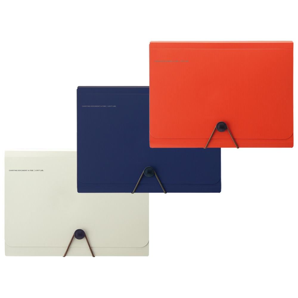 LIHIT LAB. SMART FIT A5 六層薄型風琴夾(A7588) SEstationery iOPEN Mall