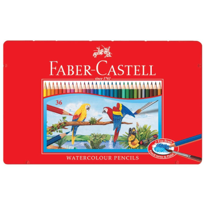 Faber-Castell輝柏 紅色系 水性彩色鉛筆-36色(115937)