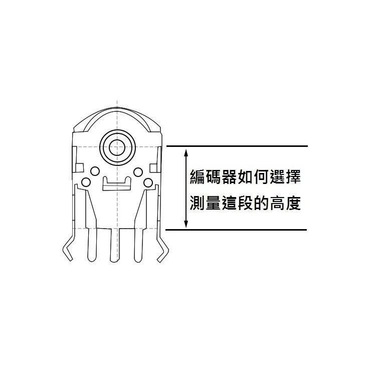 TTC 滑鼠 16mm滾輪編碼器/金芯 ( 高壽命型 )-細節圖2