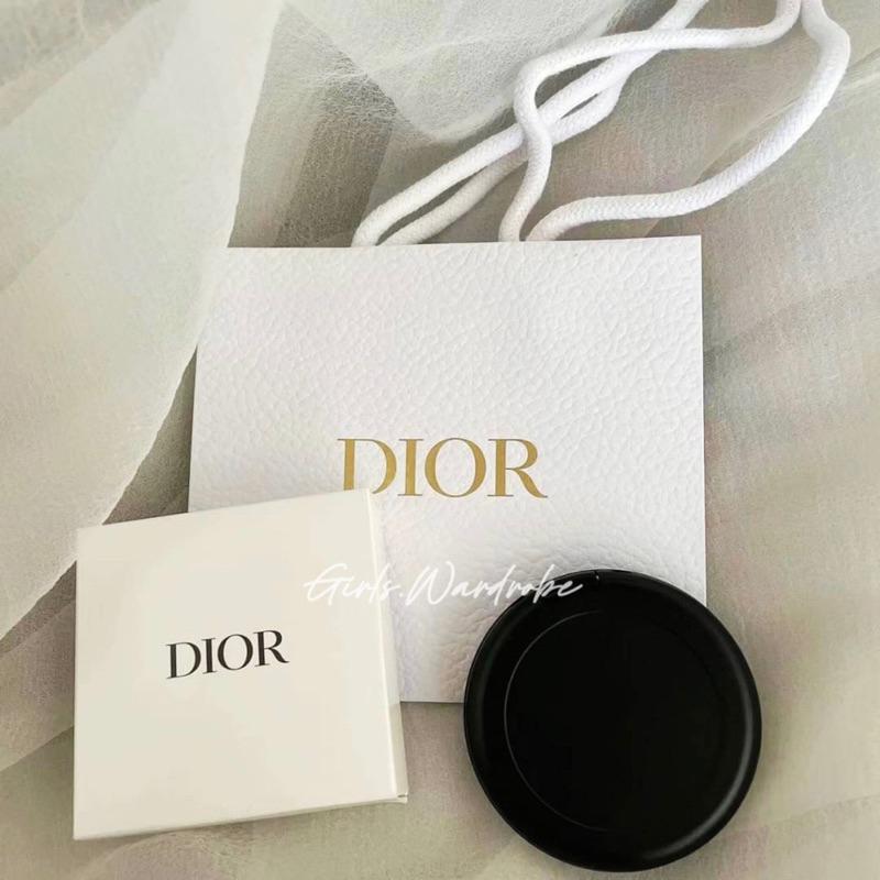 【𝐆𝐢𝐫𝐥𝐬.𝐖𝐚𝐫𝐝𝐫𝐨𝐛𝐞歐洲正品代購】Dior迪奧2023美妝櫃VIP限量小羊皮雙面化妝鏡-細節圖5
