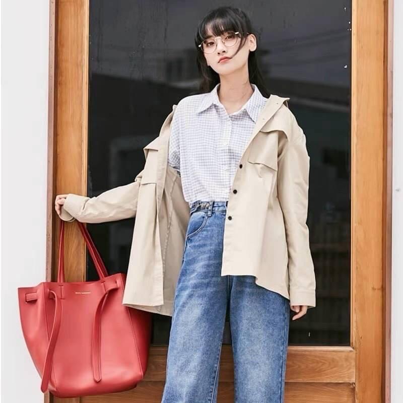 下單贈小禮物🎁【𝐆𝐢𝐫𝐥𝐬.𝐖𝐚𝐫𝐝𝐫𝐨𝐛𝐞 🇯🇵日本代購】日本品牌正品MARS SHARING 單肩大容量托特包-細節圖3