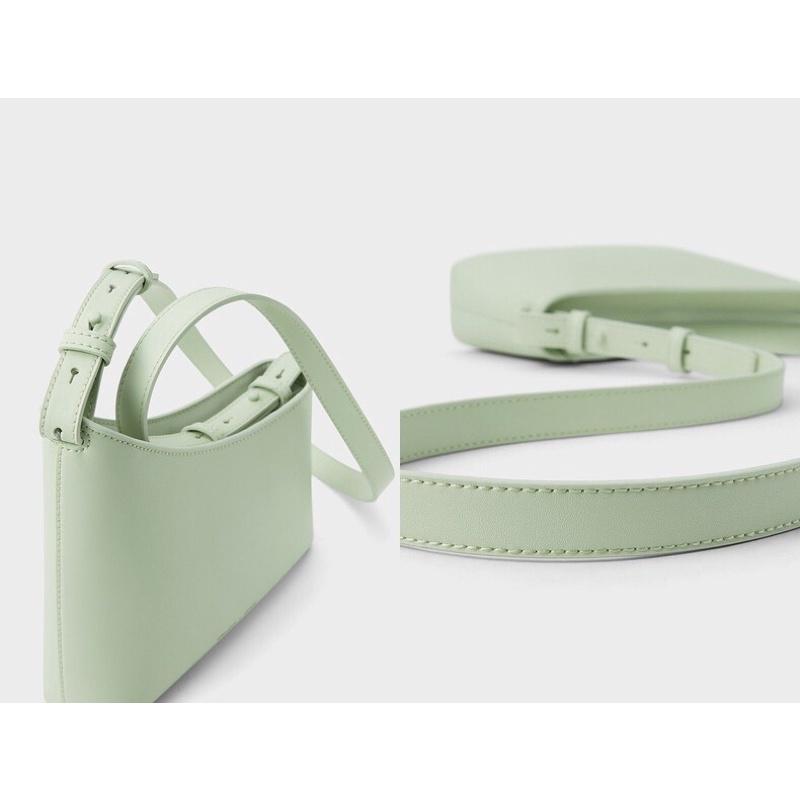 【𝐆𝐢𝐫𝐥𝐬.𝐖𝐚𝐫𝐝𝐫𝐨𝐛𝐞新加坡小CK正品代購】幾何剪裁單肩手提斜背包CK2-50781526-細節圖8