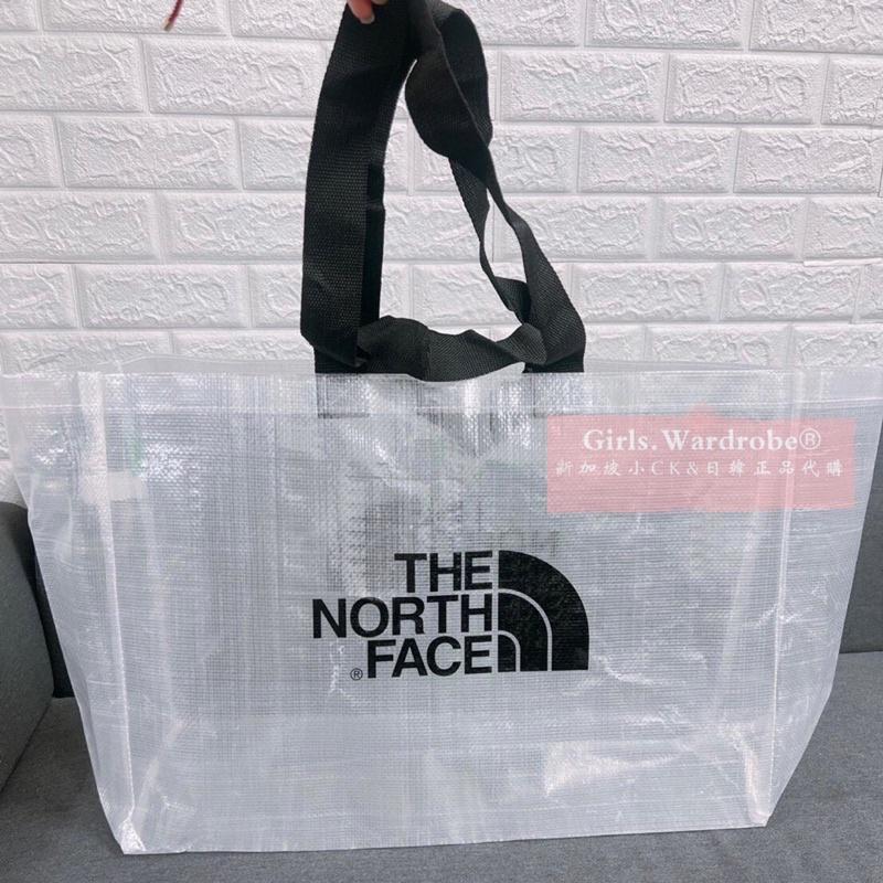 現貨🔥【𝐆𝐢𝐫𝐥𝐬.𝐖𝐚𝐫𝐝𝐫𝐨𝐛𝐞🇰🇷韓國代購】The North Face韓國北臉透明環保袋 購物袋-細節圖2