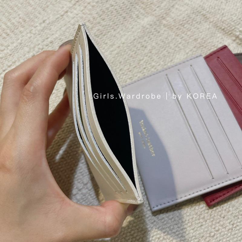 現貨🔥𝐆𝐢𝐫𝐥𝐬.𝐖𝐚𝐫𝐝𝐫𝐨𝐛𝐞｜正韓東大門bucks & leather手工牛皮真皮卡夾 正品代購 韓國直送來台-細節圖6