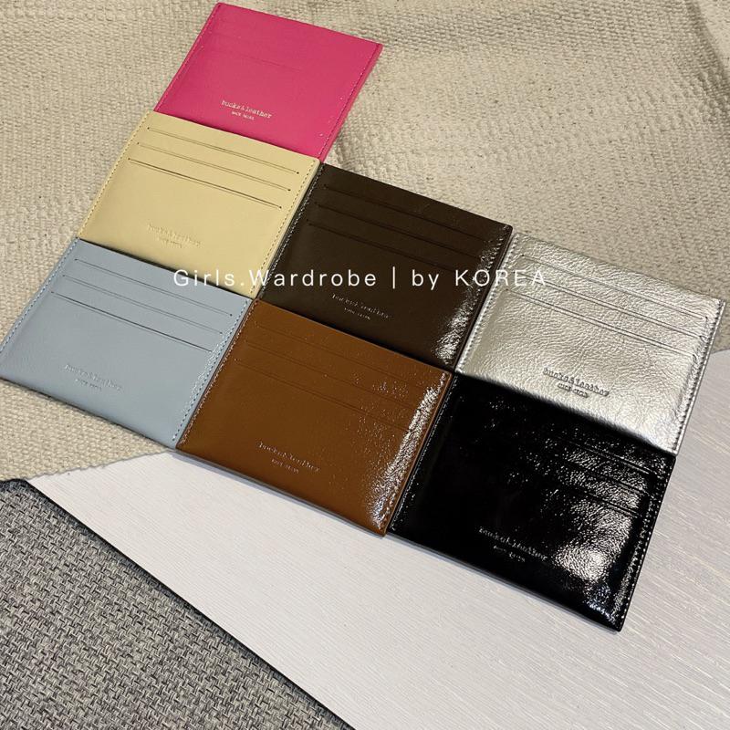 現貨🔥𝐆𝐢𝐫𝐥𝐬.𝐖𝐚𝐫𝐝𝐫𝐨𝐛𝐞｜正韓東大門bucks & leather手工牛皮真皮卡夾 正品代購 韓國直送來台-細節圖9