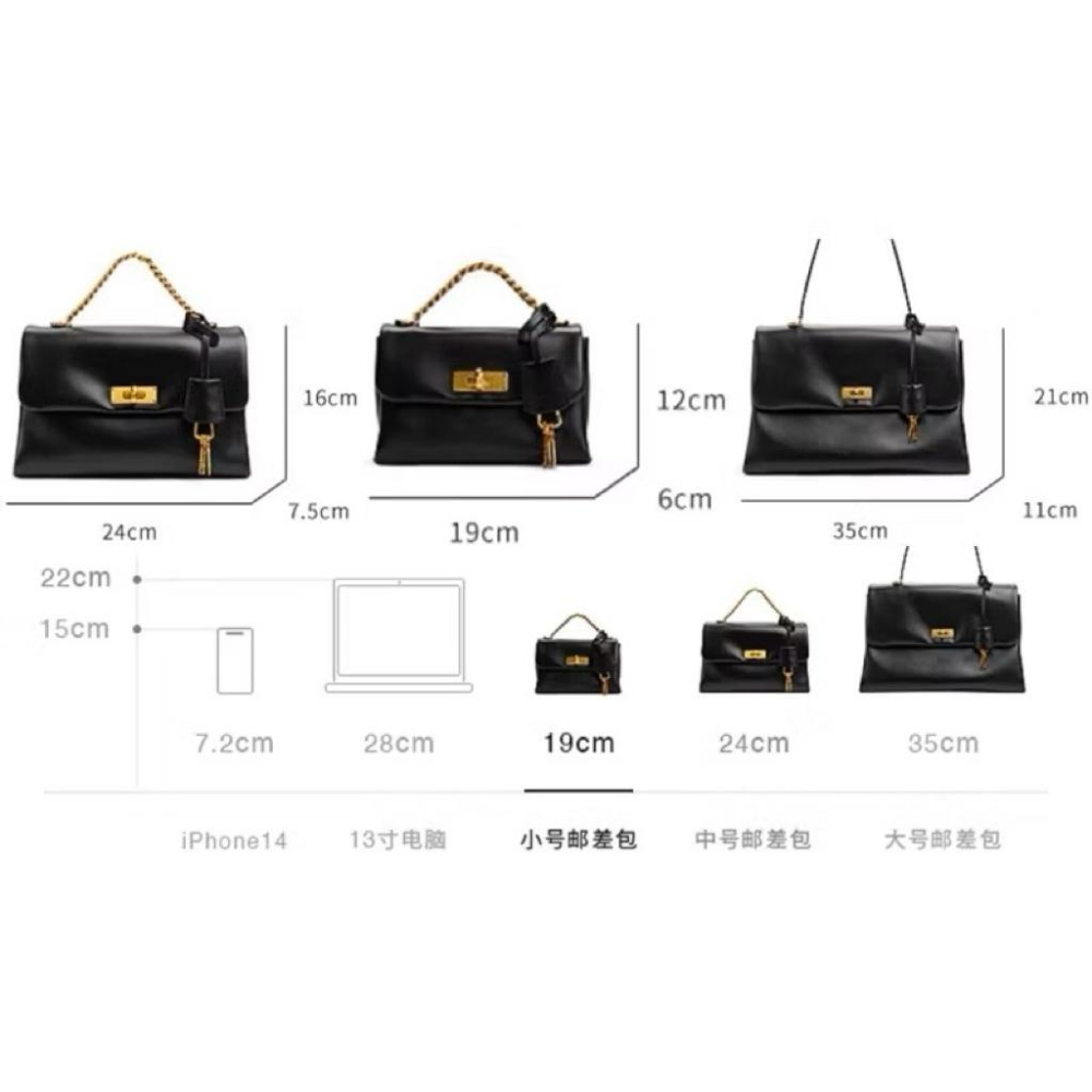 現貨🔥 𝐆𝐢𝐫𝐥𝐬.𝐖𝐚𝐫𝐝𝐫𝐨𝐛𝐞｜小ck Kerry小號鍊條翻蓋凱莉包 郵差包 正品代購80782516情人節禮物-細節圖6