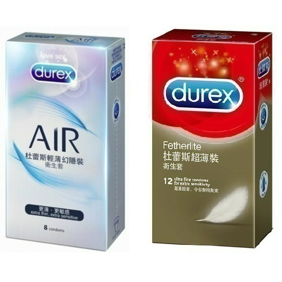 Durex 杜蕾斯 保險套 AIR輕薄幻隱裝 飆風碼 持久 超薄裝 更薄型 綜合裝 活力裝 激情 超薄勁潤 雙悅-規格圖14