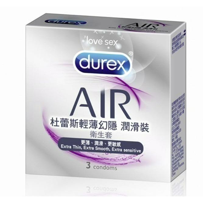 Durex 杜蕾斯 保險套 AIR輕薄幻隱裝 飆風碼 持久 超薄裝 更薄型 綜合裝 活力裝 激情 超薄勁潤 雙悅-規格圖4