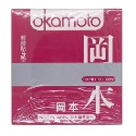 『免運』岡本 3入 保險套 001 Skinless Skin 輕薄系列 CITY 衛生套 003-規格圖1