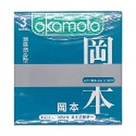 『免運』岡本 3入 保險套 001 Skinless Skin 輕薄系列 CITY 衛生套 003-規格圖4