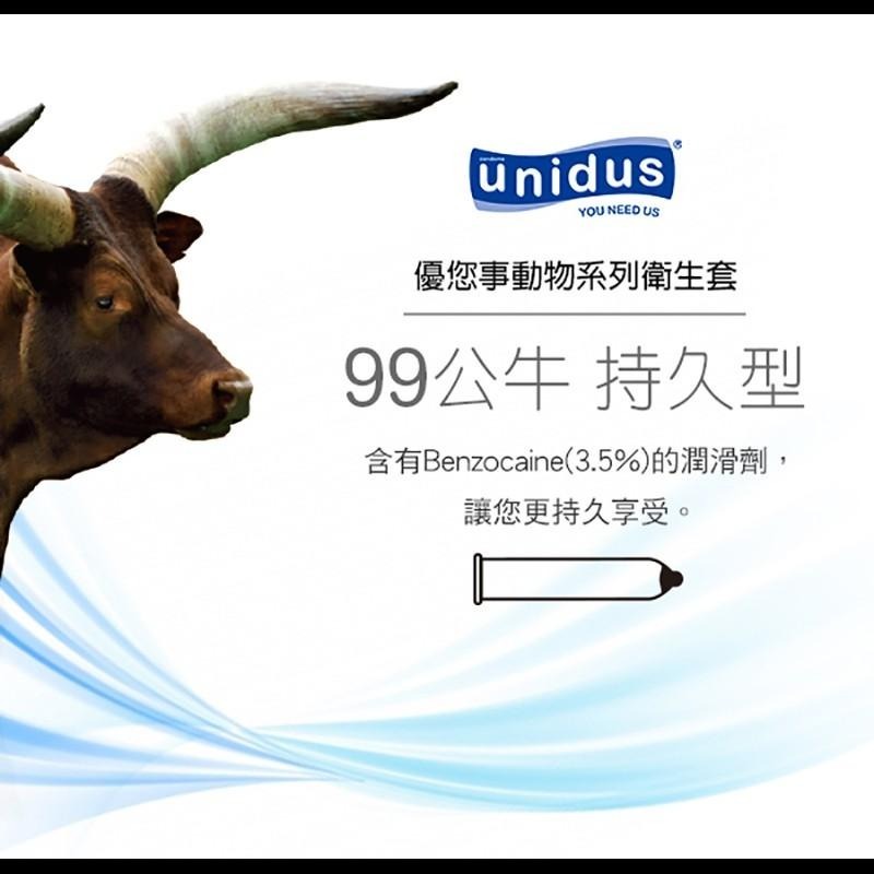 ❤️️免運❤️ unidus 動物系列保險套 衛生套 超薄/三合一/顆粒/螺紋/持久 優您事 韓國-細節圖2