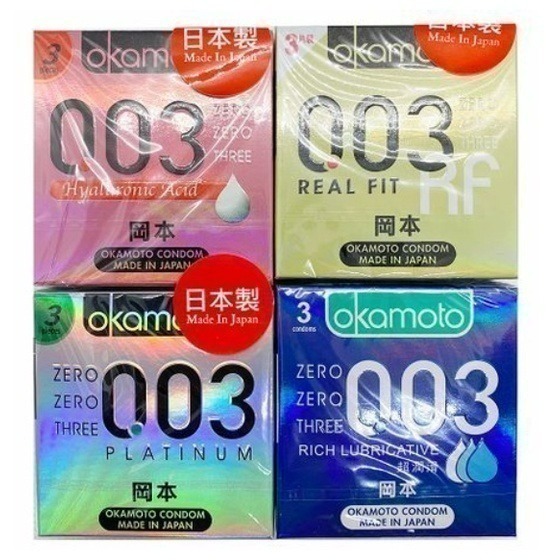 岡本 保險套 002 003系列 白金 001 RF/Skinless Skin 輕薄系列 衛生套 city 大黑馬-規格圖18