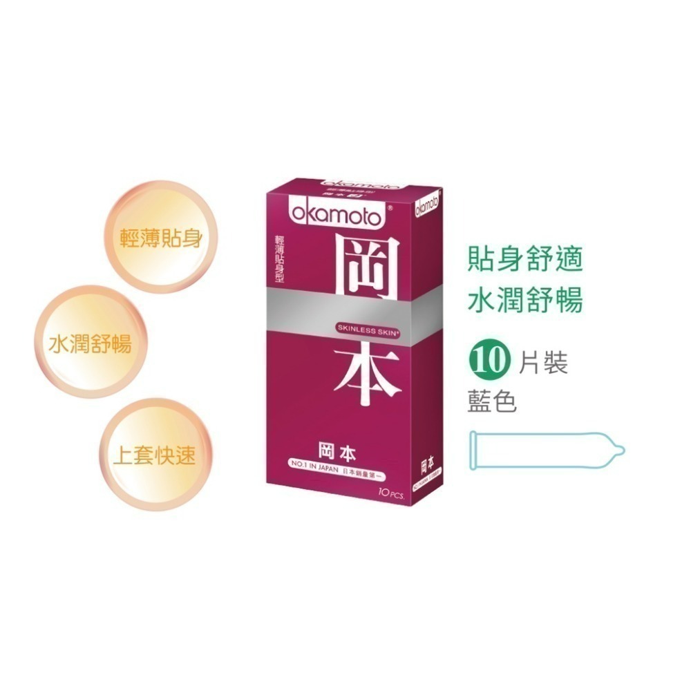 岡本 保險套 002 003系列 白金 001 RF/Skinless Skin 輕薄系列 衛生套 city 大黑馬-規格圖19