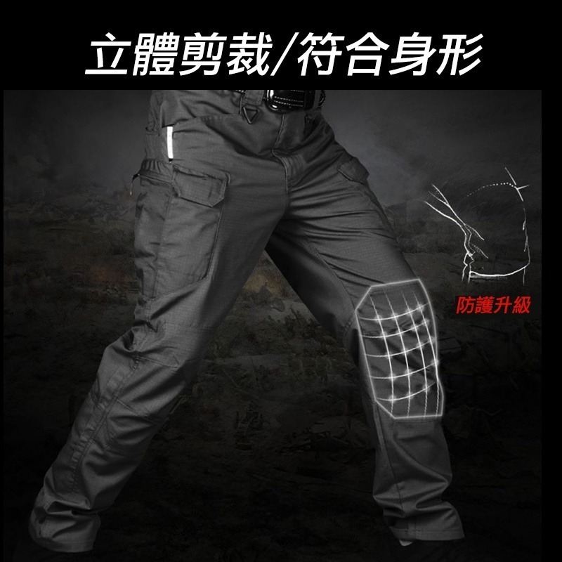 秋冬款 工作褲 工裝褲 耐磨工作褲 ix7 ix9 多口袋工作褲 多口袋戰術褲 大尺碼 多口袋休閒褲 大口袋工作褲-細節圖2