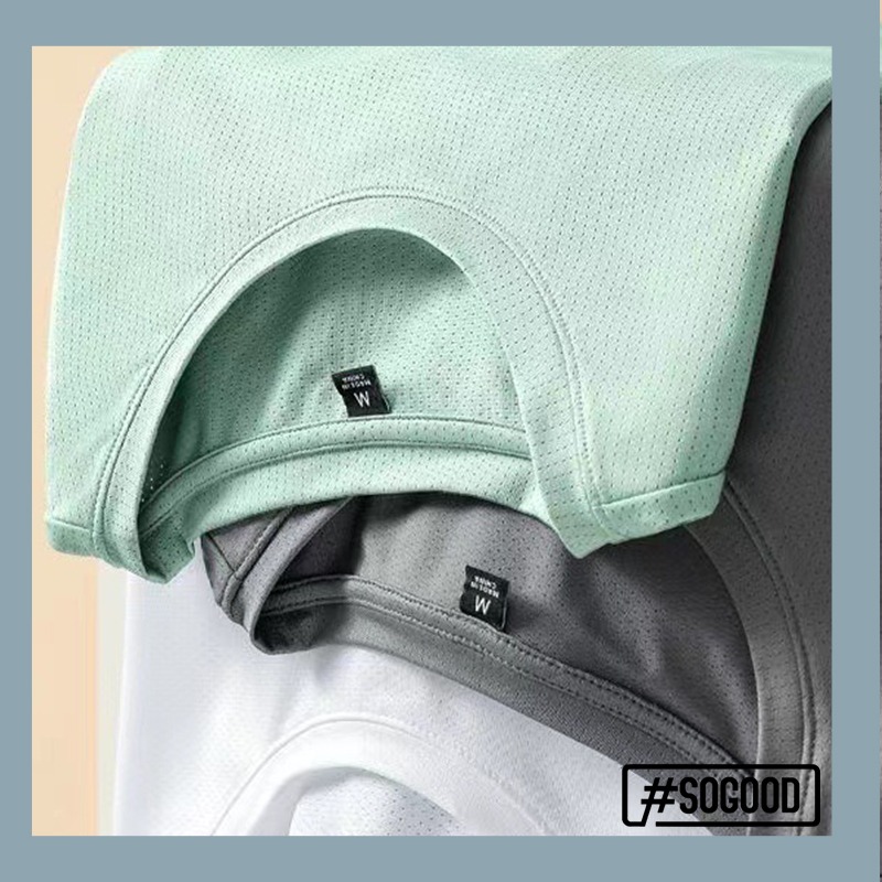 [24h出貨] 涼感衣 涼感網眼衣 排汗上衣 冰絲排汗衣 網眼衣 排汗網眼衣 冰絲衣 工作上衣 排汗透氣 短袖 排汗-細節圖6