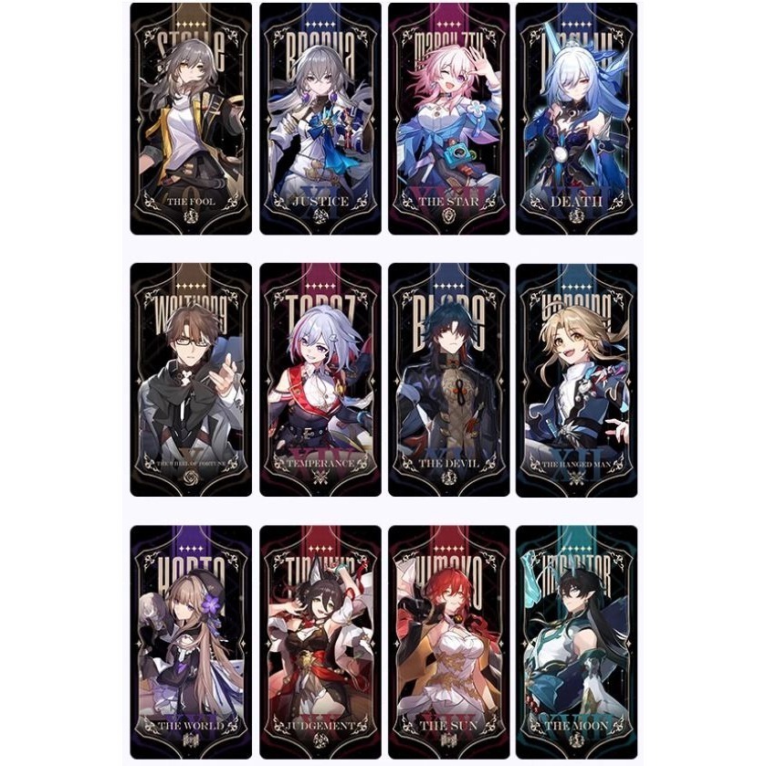 萌之屋∼ 崩壞 星穹鐵道 塔羅牌 22張 &14張-細節圖4