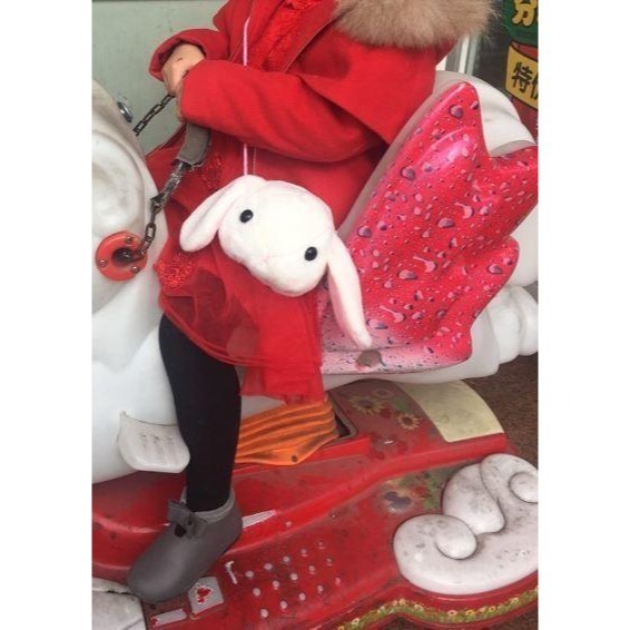 萌之屋∼兔子 錢包 側背包-細節圖3