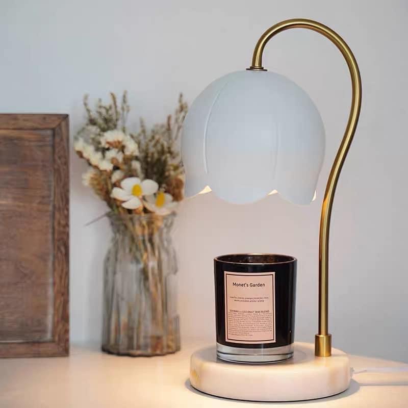 【現貨在台】融蠟燈 蠟燭燈 蠟燭暖燈 香氛蠟燭燈 蠟燭檯燈 融燭燈 香氛蠟燭燈 生日禮物 禮物 鈴蘭 檯燈-細節圖4