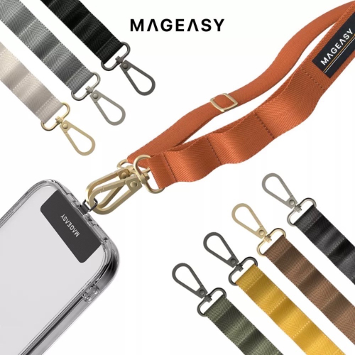 【原廠公司貨】MAGEASY STRAP 手機掛繩組(含墊片/不限手機型號)