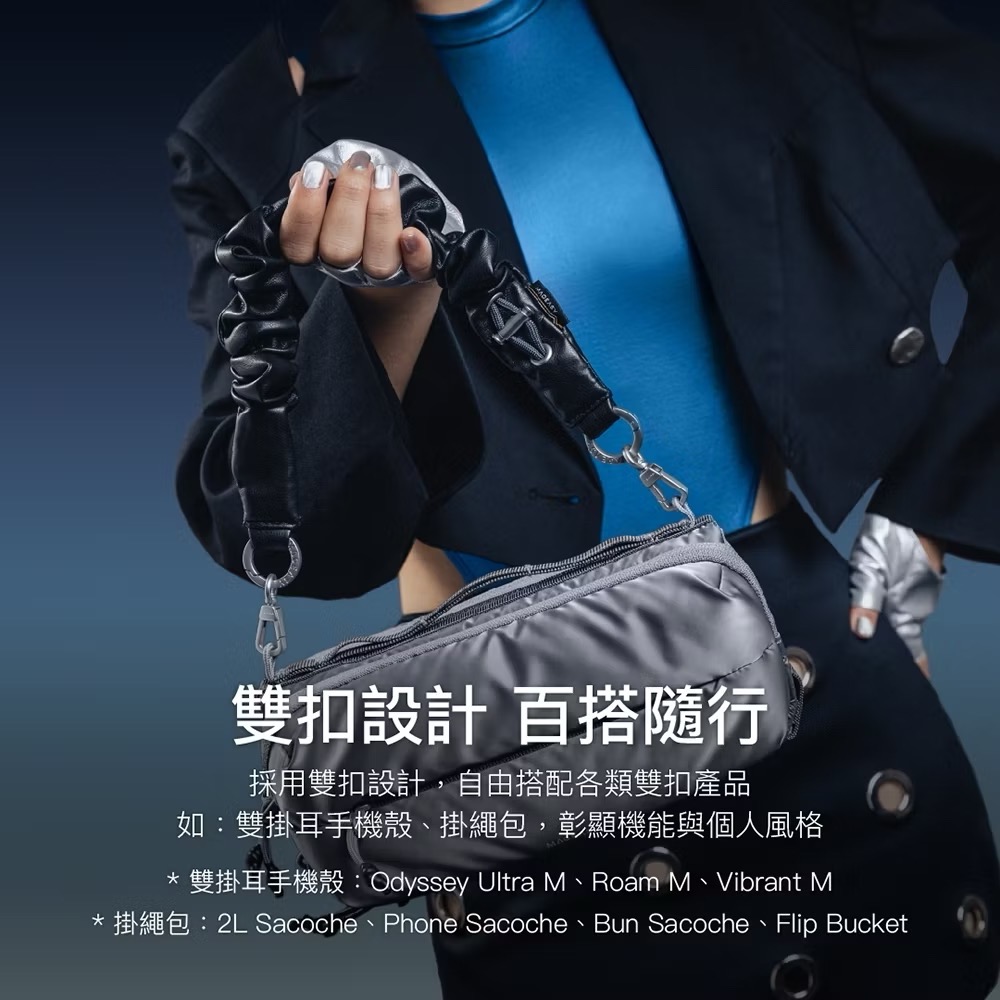 授權經銷-Scrunchie Wrist Strap 手腕掛繩 / 掛繩片組-細節圖2