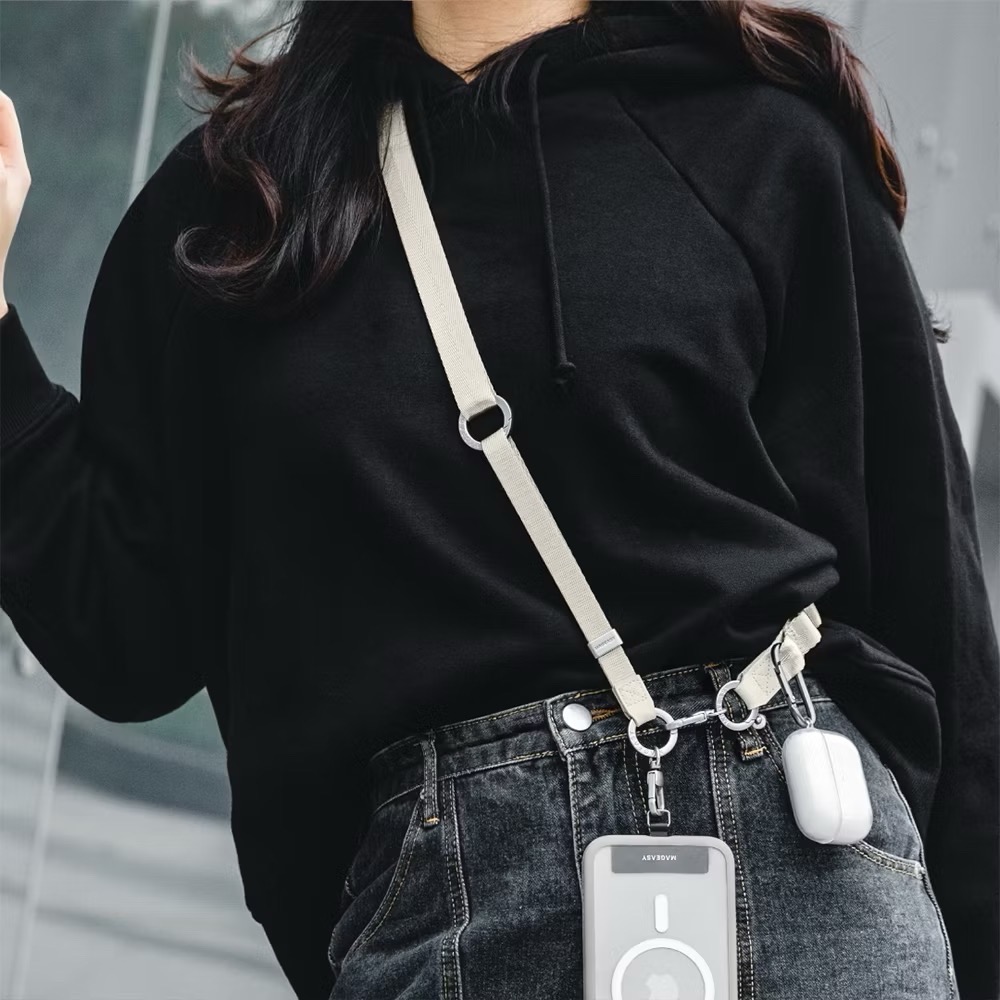 授權經銷-MAGEASY 2-in-1 UTILITY STRAP 二合一掛繩｜快拆背帶 手機背帶(含掛片)-細節圖10