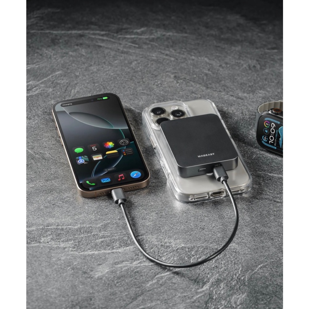 授權經銷-MagPower 迷你無線磁吸行動電源 5000mAh-細節圖8
