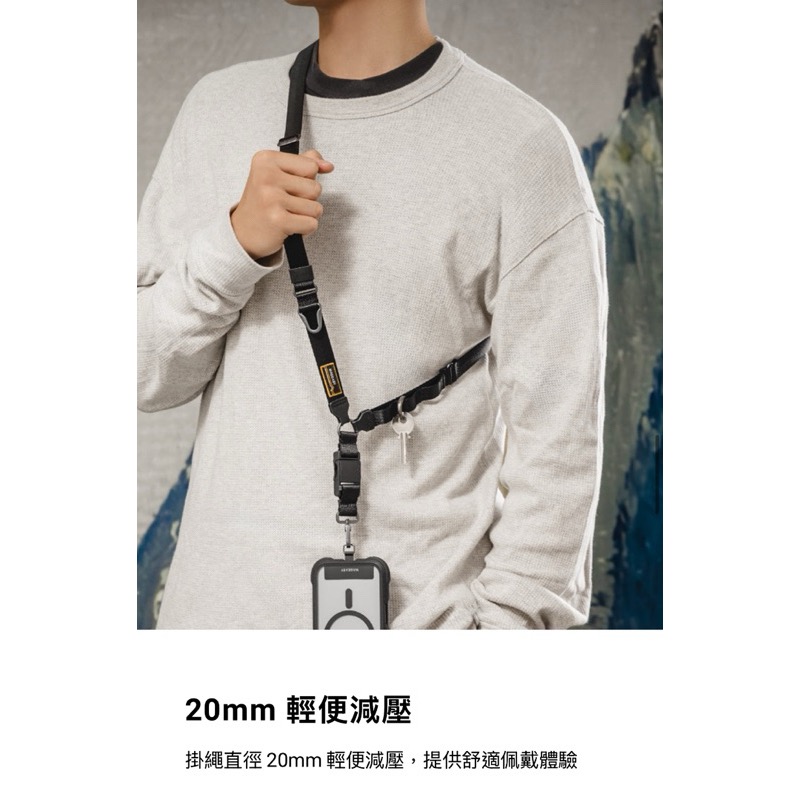 授權經銷-20mm Fidlock Mono Utility Strap 機能快扣掛繩 / 掛繩片組（Y型）-細節圖5