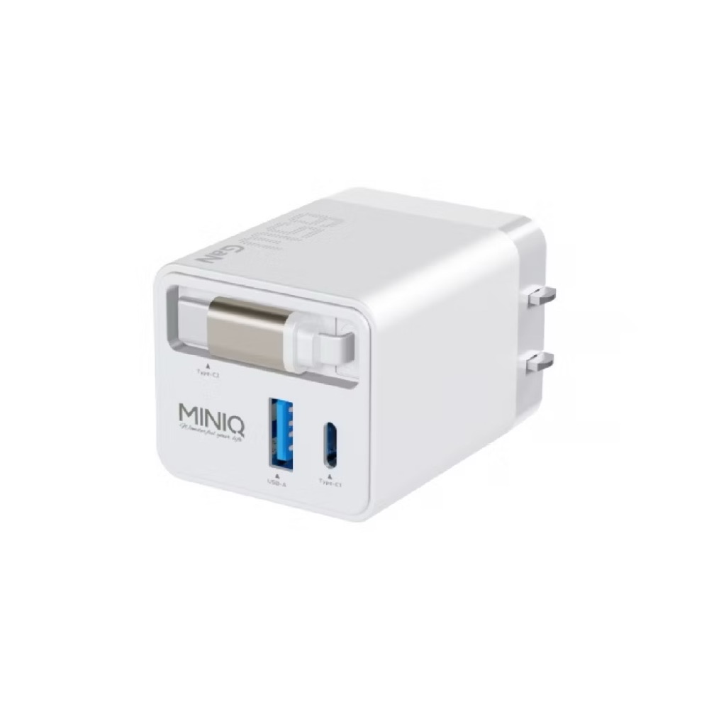 MINI Q AC-DK80T GaN 自帶線65W快速電源供應器-規格圖8