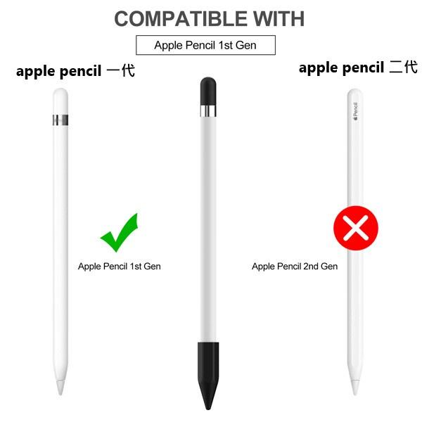 蘋果筆套 矽膠保護筆套 Apple Pencil 1代  蘋果 手寫筆保護套  超薄保護套 筆頭 筆尖 保護套-細節圖2