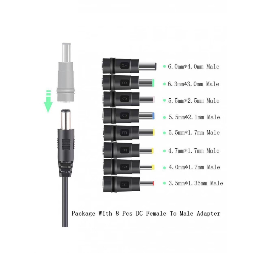 PD誘騙線 可變壓 TYPE C公轉DC5.5 5v 9v12v 15v 20v 可調電壓 筆電 路由器 機上盒 電源線-規格圖5