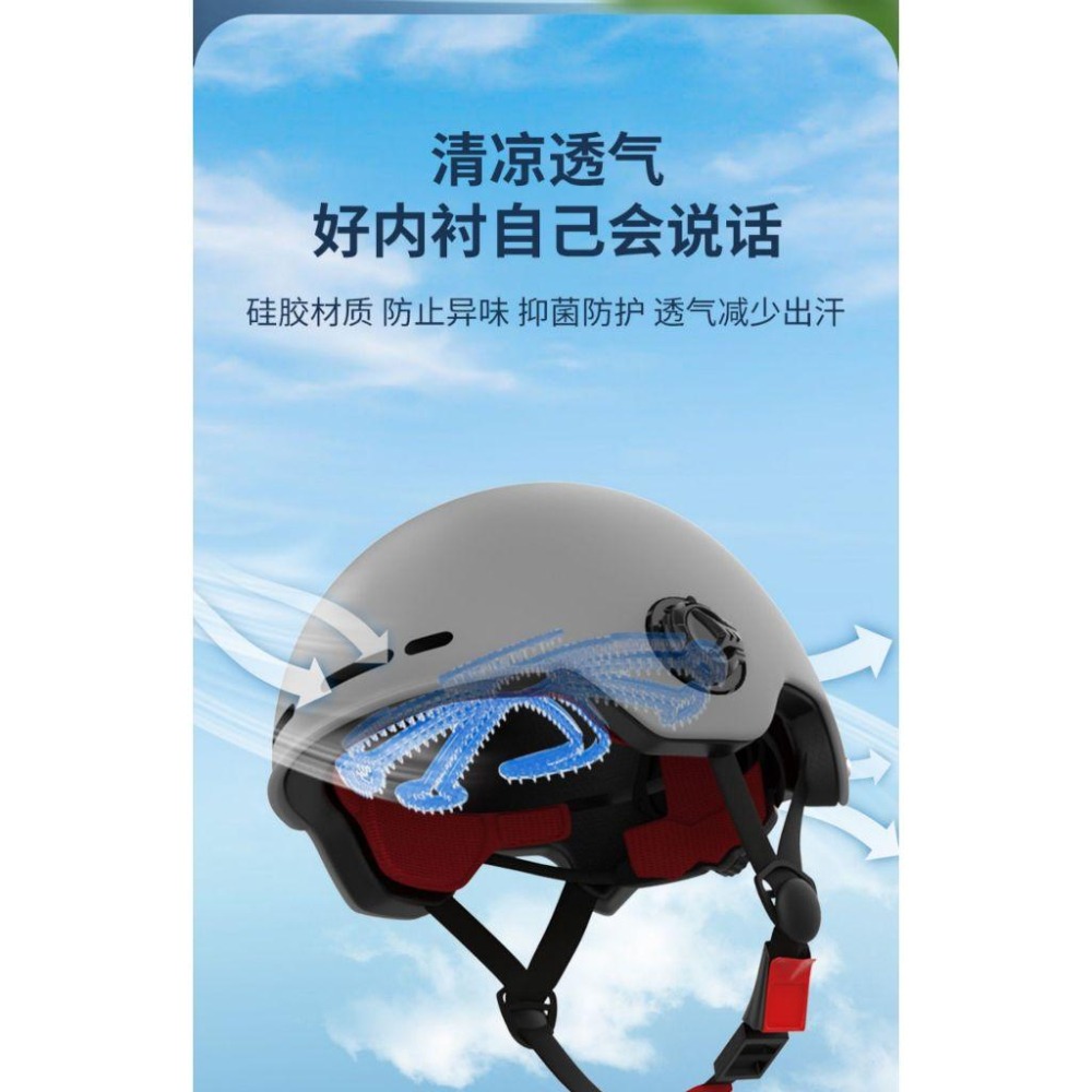 安全帽隔熱墊 頭髮不塌神器 安全帽透氣 矽膠安全帽內襯 安全帽墊 隔熱 透氣 舒適 防滑 安全帽墊 安全帽內襯-細節圖5