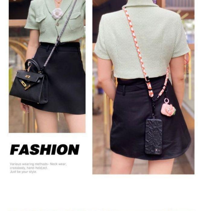 伸縮手機繩 手機繩 調節手機繩 加粗0.8公分強化 手機背繩 手機吊繩 手機背帶 手機掛繩斜背 頸掛繩 防丟繩 掛脖繩-細節圖3