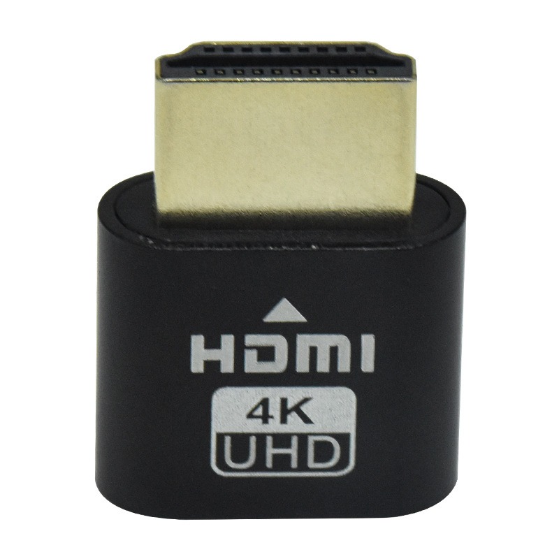 HDMI VGA DP 顯示卡欺騙器 虛擬顯示器假負載 HDMI假負載 VGA假負載 DP假負載 挖礦專用 假負載-規格圖6