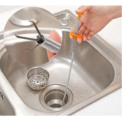 下水道疏通 馬桶疏通 160公分 4爪鉤子 廚房下水道疏通 疏通神器 水管疏通 廁所疏通 流理臺疏通 下水爪-細節圖2