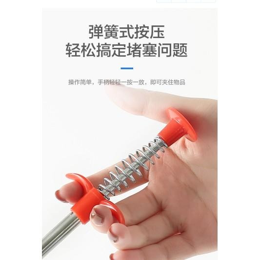 下水道疏通 馬桶疏通 160公分 4爪鉤子 廚房下水道疏通 疏通神器 水管疏通 廁所疏通 流理臺疏通 下水爪-細節圖4