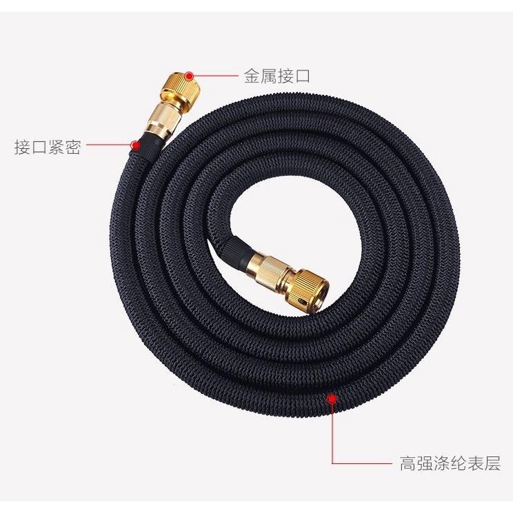 防爆 伸縮水管 園藝水管 洗車水管 2.5米 5米 7.5米 15米強力水管 水管 高壓水管 澆花 洗車-細節圖3