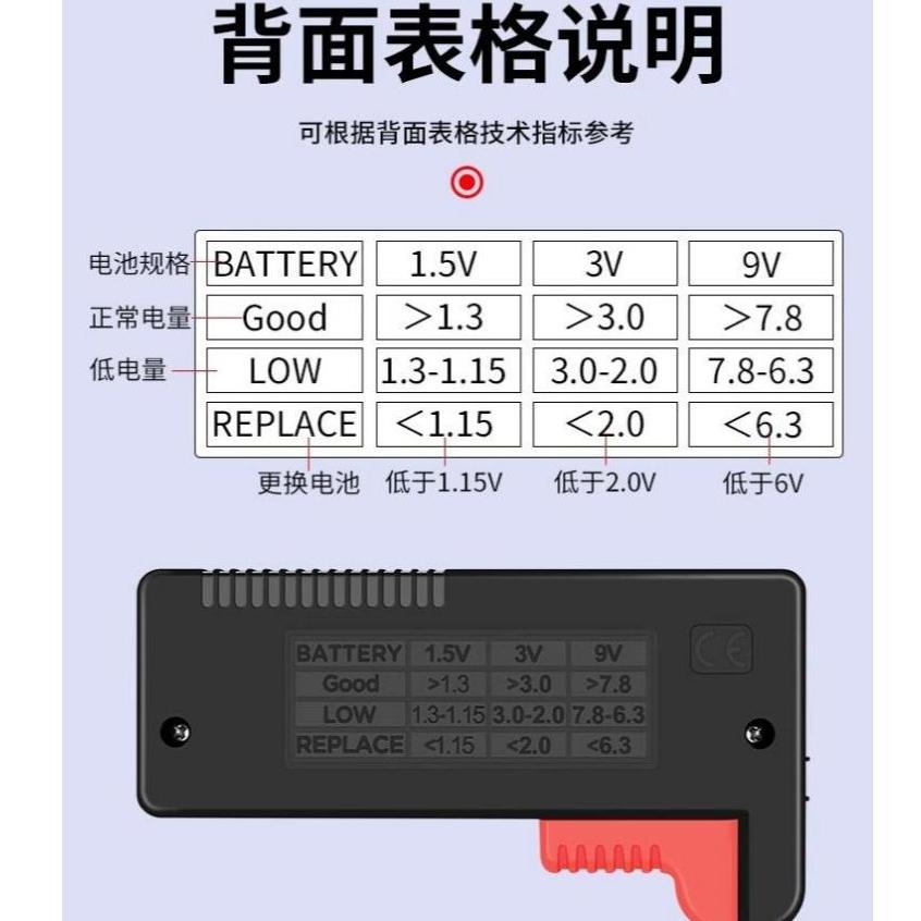 電池測試器 BT168 PRO 電池檢測器 3號AA 4號AAA 18650鋰電池 9V電池 鈕釦電池 水銀電池-細節圖3