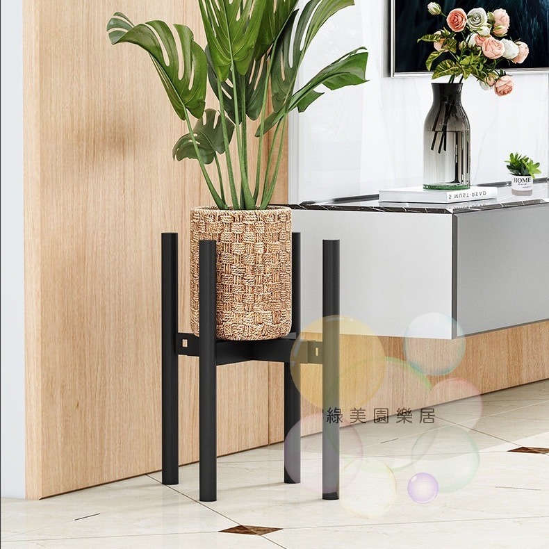 可伸縮十字花架 【綠美園樂居】實木 盆栽架 花盆架 增高架 花盆木架 木花盆架 十字花架 花盆增高 花盆支架 實木花架-細節圖2