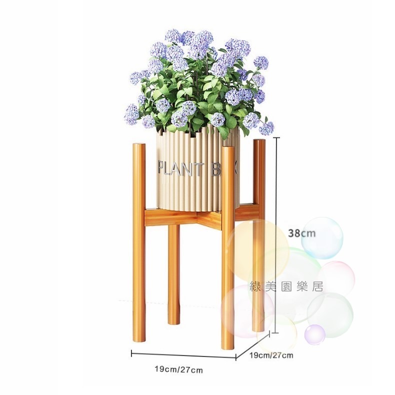可伸縮十字花架 【綠美園樂居】實木 盆栽架 花盆架 增高架 花盆木架 木花盆架 十字花架 花盆增高 花盆支架 實木花架-細節圖9