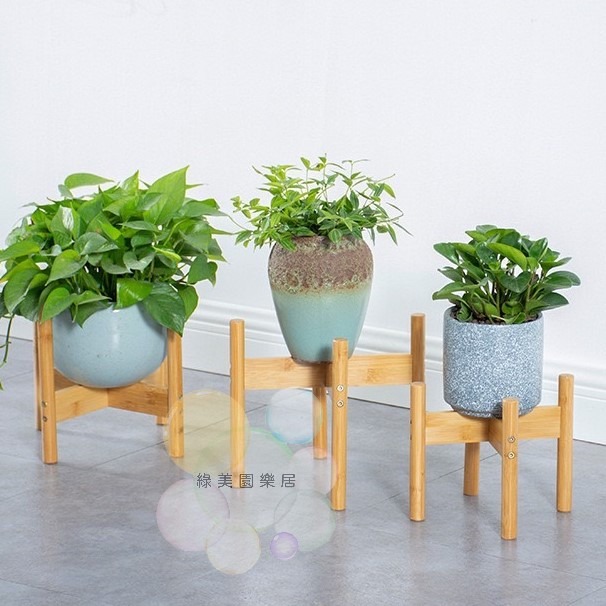 螺絲加強盆栽架 【綠美園樂居】實木 盆栽架 花盆架 增高花架 花盆木架 木花盆架 十字花架 花盆增高 花盆支架 實木花架-細節圖5