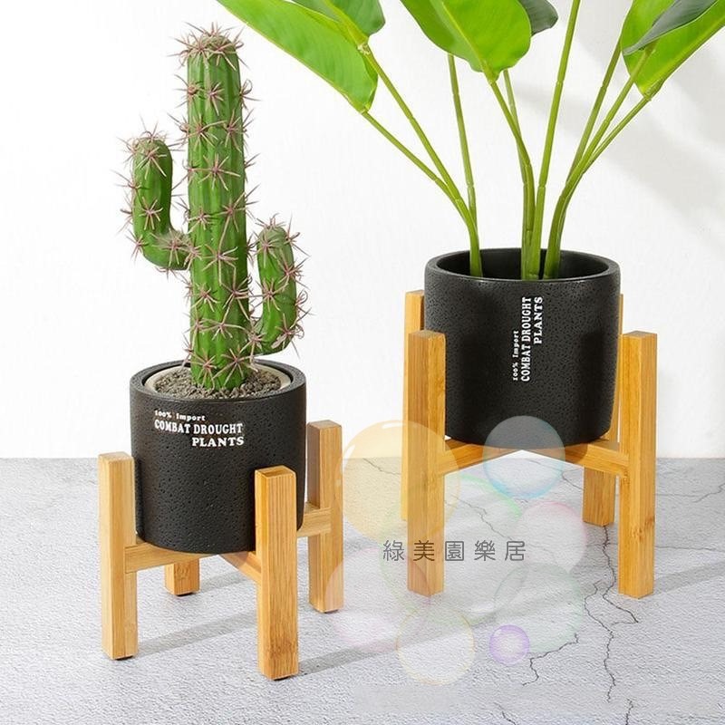 落地十字花架 【綠美園樂居】花架 實木花架 盆栽架 花盆架 花盆木架 木花盆架 十字花架 花盆增高 花盆支架 實木花-細節圖4